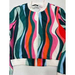 Women's SHEIN Multicolor Lightweight Jacket Size L